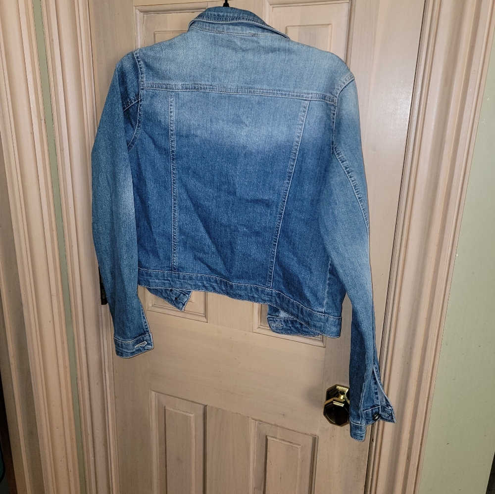 NWT Misses Sz M BSM Denim Jean Jacket - Picture 2 of 8
